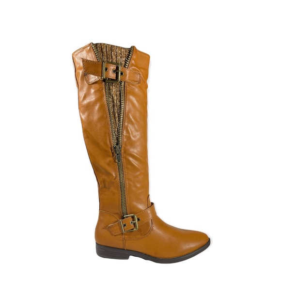Shoes - Rhoswen Faux Leather Boots